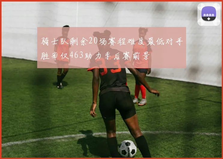 骑士队剩余20场赛程难度最低对手胜率仅463助力季后赛前景